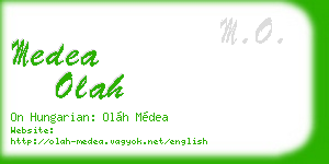 medea olah business card